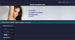 Desktop Screenshot of model-manken.com